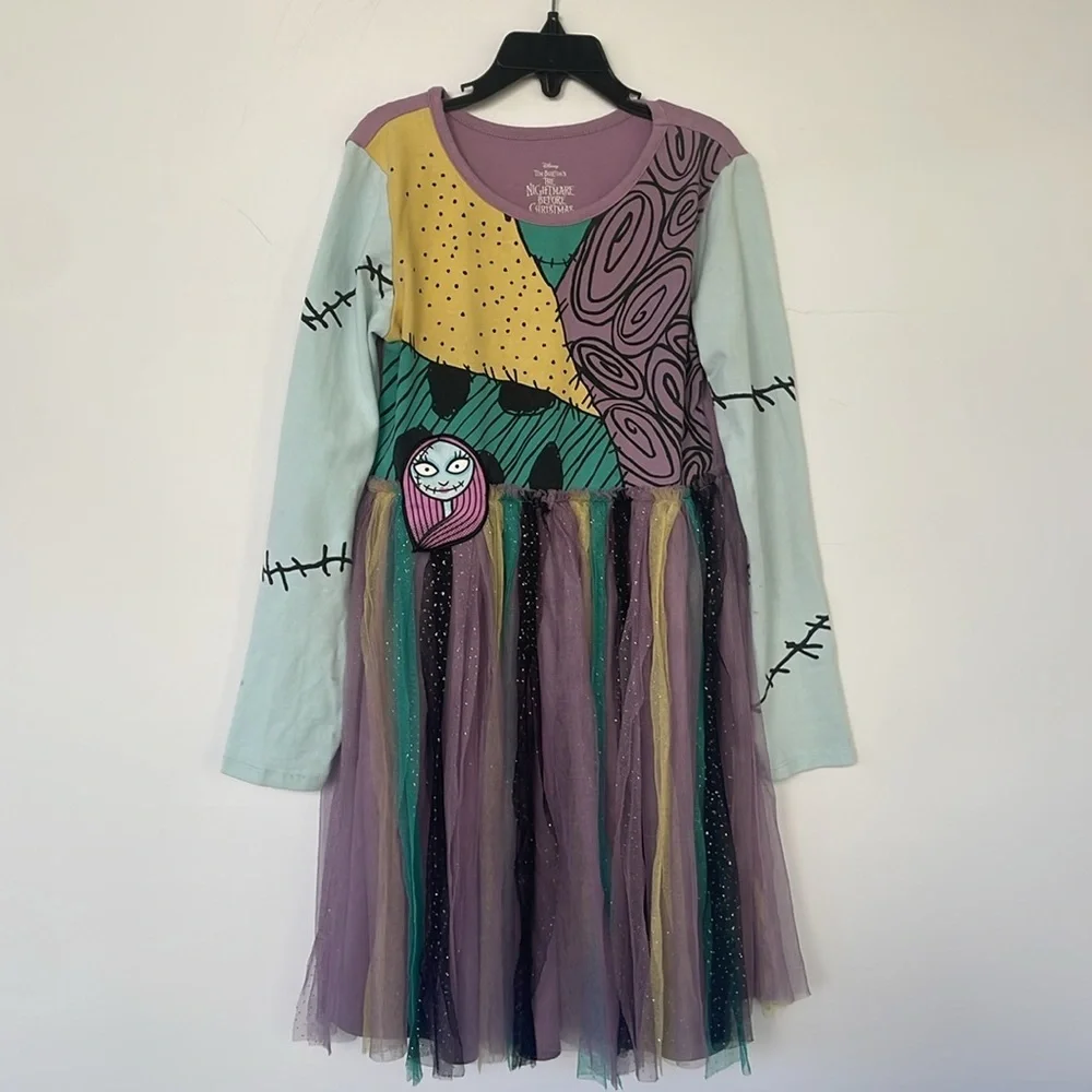 Disney Tim Burton The Nightmare Before Christmas Play Dress Large (10/12)